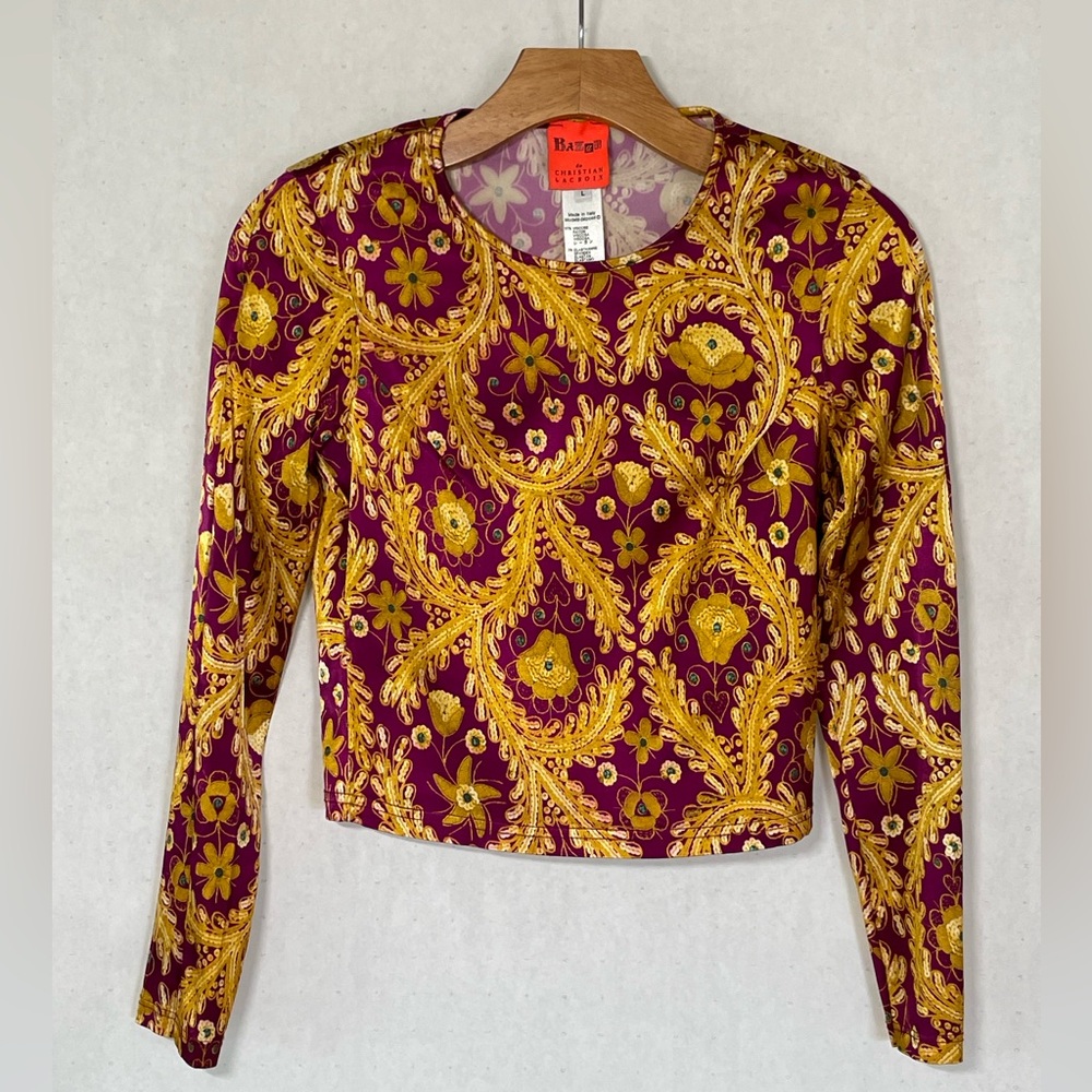 Bazaar de Christian Lacroix LS Top